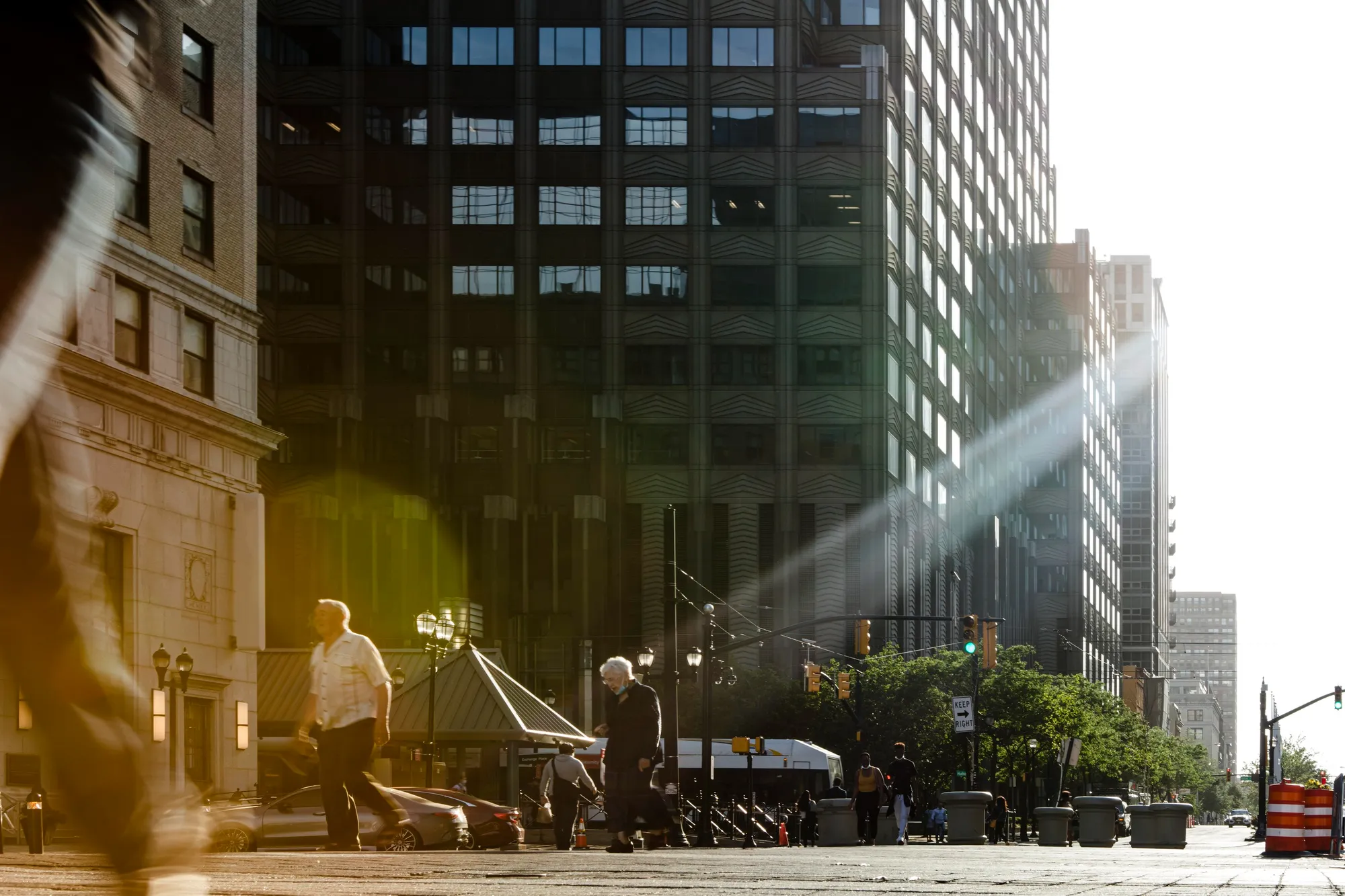 Modern city street representing enterprise-ready delivery